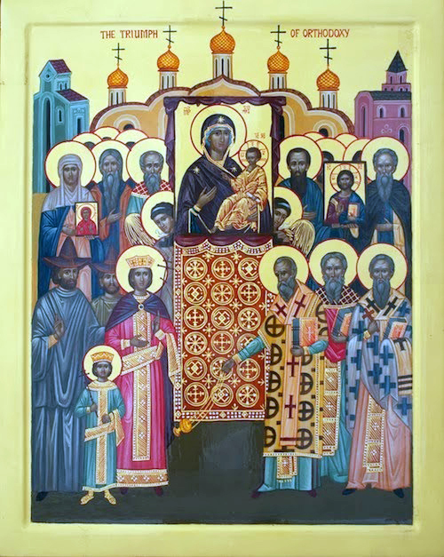 Holy Fathers of the Seventh Ecumenical Council Triumph of Orthodoxy